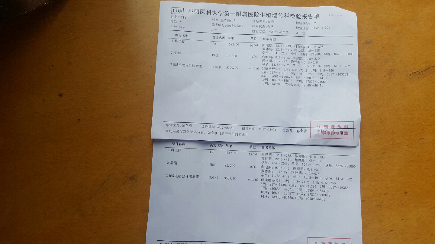 赠卵试管婴儿术前检查